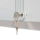 thumbnail of Rocada Vitrine com portas de correr e interior de quadro branco - magnética - 18 folhas A4 (18xA4)