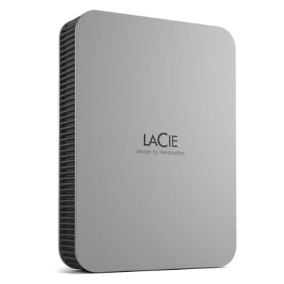 Disque Dur Externe Lacie Mobile Drive Stlp5000400 5 To Lune Argentée