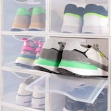 thumbnail of Max Home Pack 12 caixas de sapatos transparentes, empilháveis e anti-pontas T.44