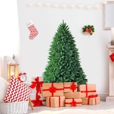 thumbnail of Albero di Natale artificiale COSTWAY con supporto in metallo, albero di Natale con aghi in PVC, con sistema pieghevole