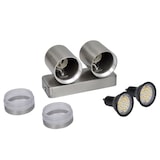 thumbnail of vidaXL LED-Wandleuchte Edelstahl Nach Unten Strahlend Kegelform