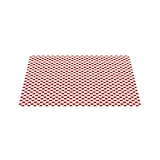 thumbnail of MONOUSO - Fettdichtes Einwickelpapier “Vichy” Rot 31x35cm (1.000 Stück)
