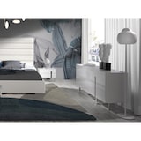 thumbnail of Angel Cerdá Aparador blanco patas acero 3052C 160 x 46 x 75