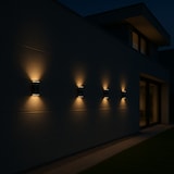 thumbnail of Lumisky RODY 100LM Solar-Wandleuchten Plastik Schwarz