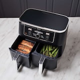 thumbnail of Ninja AF400EU Foodi Dual Heißluftfritteuse Airfryer 2470 W Leistung|9,5 Liter
