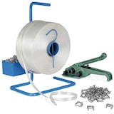 thumbnail of Umreifungsset mit Bandspanner u. 850 m Polyester-Kraftband