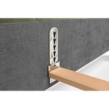 thumbnail of KAWOLA Bett ANNY Polsterbett Velvet olivgrün 140x200cm