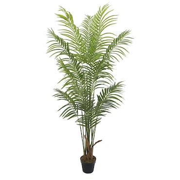 Bonerva | Palmera Deco 180 cm Altura | Planta artificial para decorar interiores: hogares, negocios y hoteles | Sin mantenimiento