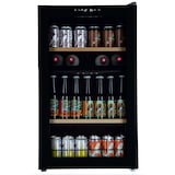 thumbnail of Bierkoelkast Montréal - Vrijstaand - Zwart - Bierklimaatkast 72 flessen - 85 x 49.5 x 43 cm - Glazen deur