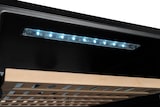 thumbnail of METRO Professional Weinkühler GWC1171D, 59.5 x 69 x 173.7 cm, 2 Klimazonen, 418 L, 171 Flaschen, schwarz/silber