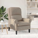 thumbnail of vidaXL Taupe Fauteuil Taupe Stof, Hout Standaard Taupe Fauteuil