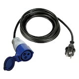 thumbnail of Cable con enchufe macho schuko a enchufe hembra cee - 3 m