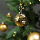 thumbnail of Weihnachtsbaumschmuck Discokugel Spiegelkugel Baumkugel D: 5cm gold