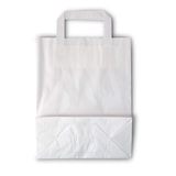 thumbnail of greenbox - Tragetaschen aus Kraftpapier M, 22 x 10 x 28 cm, weiß, 250 St.