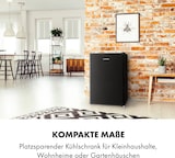 thumbnail of Delaware Kühlschrank 75 Liter 4-Liter-Gefrierfach Kompression Schwarz