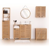 thumbnail of FIVE - Armário de banheiro suspenso em bambu, 51,6 x 20,5 x 58,5 cm