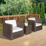 thumbnail of Outsunny Set Mobili da Giardino con 2 Poltrone Tavolino e Cuscini