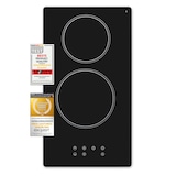 thumbnail of Exquisit Kochfeld EKC300-020 | Glaskeramik | Touch Control | 2 Kochstellen | Rahmenlos | 3000 W