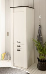 thumbnail of Furn.Design Küche mit Kochinsel in weiß Pinie und anthrazit Landhaus Küchenschrank Set 7-teilig Stove