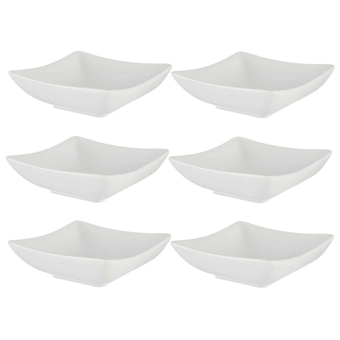 San Ignacio VESSIA - Set de 6 Cuencos de porcelana Aperitivo 12 x 4cm