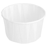thumbnail of Tarrinas Papel Plisado 100 Ml 80 G/M2 Ø6,5X3,8 Cm Blanco Perg. Antigrasas (250 unidades)