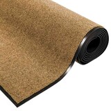 thumbnail of vidaXL Deurmat Anders Crème en Zwart 120 x 300 cm Polyamide en PVC
