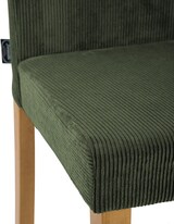 thumbnail of 2er Set Esszimmerstuhl DALAN - Cord Grün 41x47x91 cm Antik-Hell | Essstühle Esszimmerstühle Küchenstühle Wohnzimmerstühle