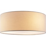 thumbnail of Deckenleuchte Circum, Textilschirm im Leinenlook - weiß