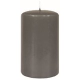 thumbnail of Kerzen Stumpenkerzen Grau, 150 x 50 mm, 12 Stück