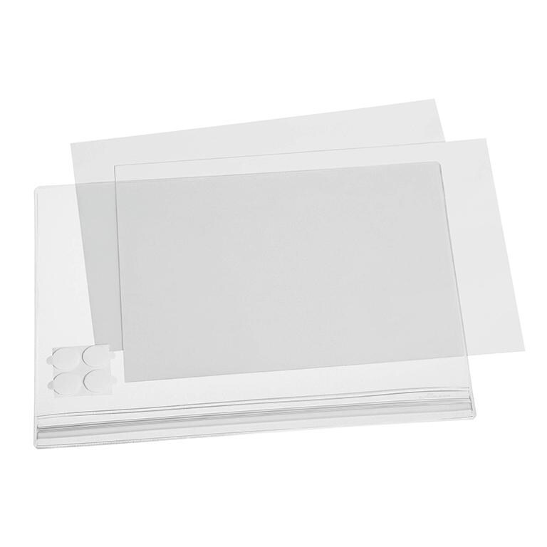 Plakattasche A4 selbstklebend 247x325x0,6mm transparent VE=5 Stück