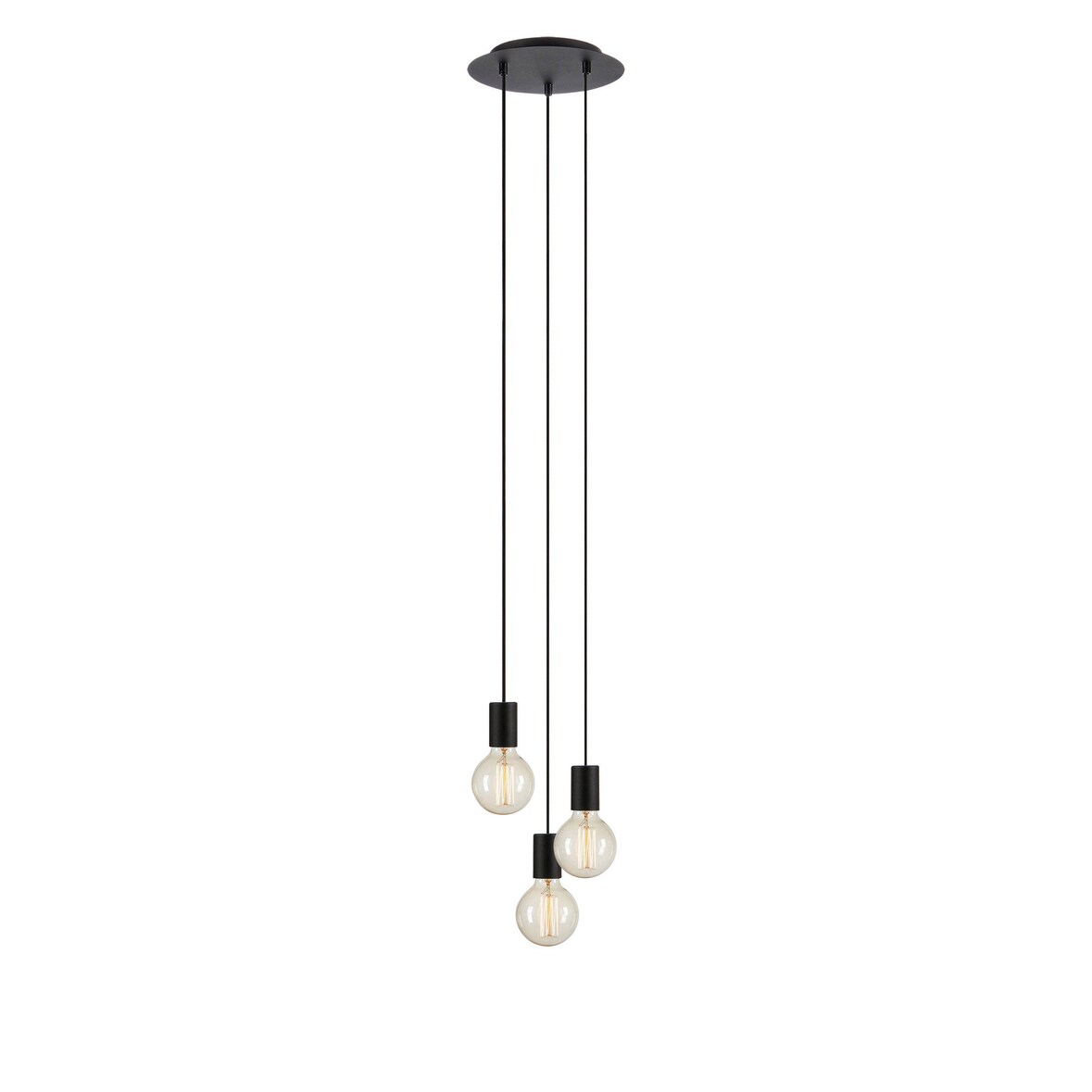 MARKSLÖJD Cielo Deckenlampe Schwarz Rund,108733