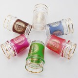 thumbnail of Tasses à thé dorées arabesques 6 couleurs - lot de 6