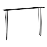 thumbnail of Helloshop26 - Mesa de consola 82 x 120 x 18 cm para hall de entrada sala de estar ou sala de jantar preta 03_0010874