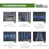 thumbnail of Werkstattwagen 249 tlg. bestückt 97 x 85 x 46 cm  Werkzeugwagen Werkzeugorganisation in orange