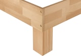 thumbnail of Doppelbett Überlänge Kingsize 180x220 Buche Massivholz natur Zubehör wählbar V-60.80-18-220  ohne Zubehör