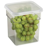 thumbnail of CAMBRO - 4SFSCW-135/3 - Pack de 3 unidades- Recipiente cuadrado 3,8 L - 18,5 x 18,5 x 18,7 cm - Transparente (Tapa no incluida)