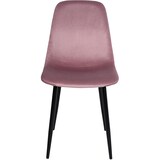 thumbnail of DELUKE® Esszimmerstühle 4er Set MOVI - Pink Samt, Metall 88x44x51cm Esszimmerstuhl Stuhl Esszimmer Küchenstühle