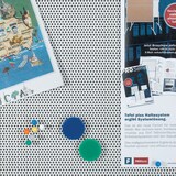 thumbnail of FRANKEN Filztafel Pin´n´Mag X-tra!Line, 120 x 90 cm, pinnbar und magnetisch, mit Aluminiumrahmen, Notiztafel zur Wandbefestigung, grau, PM3603