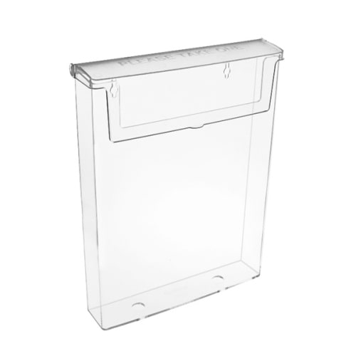 Prospektbox, Flyerbox DIN A5, wetterfest mit Deckel