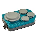 thumbnail of CAMBRO - ITPD3753T - Bandeja isotérmica hospitalaria con vajilla - 37 x 53 x 10,5 cm - Gris y azul