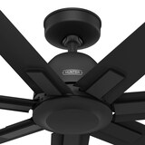 thumbnail of DC Deckenventilator Sahira Schwarz mit Fernbedienung