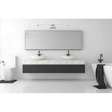 thumbnail of Arandela LED para iluminar quadros, espelhos e murais 18W tom de luz neutro 4000K acabamento cromado brilhante 72 cm