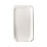 thumbnail of Papstar Pappteller eckig "pure" 13 x 20 cm weiß, 25 x 12 Stück