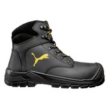 thumbnail of Puma Borneo Black Mid S3 CI HI HRO SRC Sicherheitschuhe Arbeitsschuhe Bauschuhe hoch Schwarz-Größe-46 EU