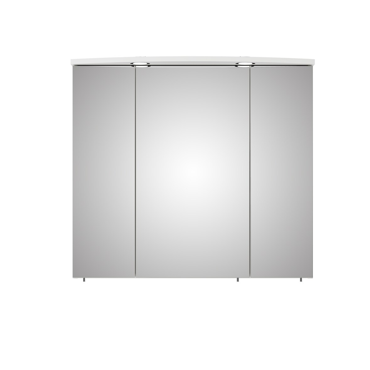 Pelipal Serie 3006 Spiegelschrank Korpus Schneeweiß Glanz 80 cm