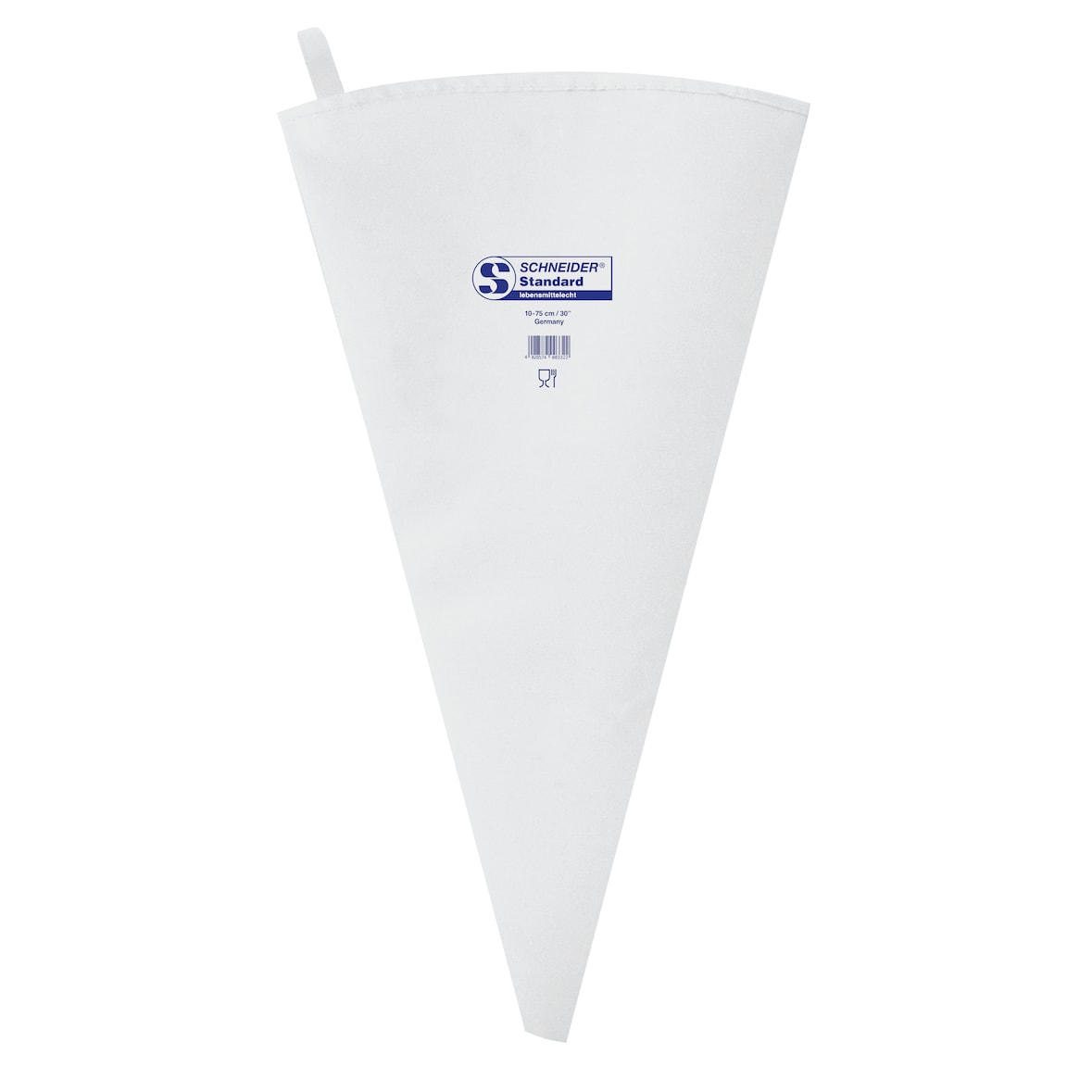 Schneider - Spritzbeutel 10-75 cm - Standard, Druck "Schneider": Blau