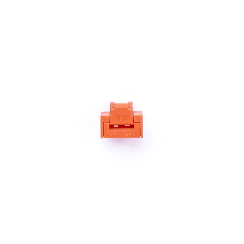 [SmartKeeper ESSENTIAL] 10 x RJ45 Port Schlösser mit 1 x BASIC Typ Schlüssel / Orange