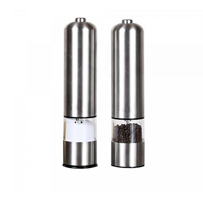 Moulin à poivre ou à sel en acier inoxydable Herzberg HG8106