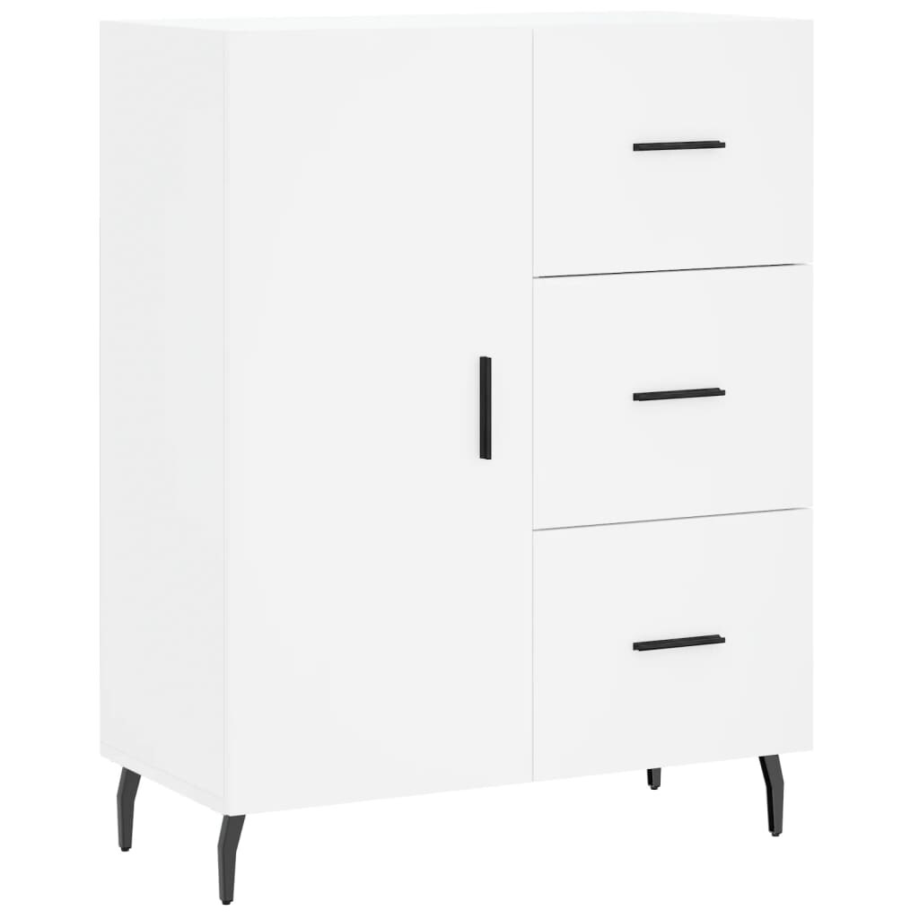 vidaXL Sideboard Weiß 69,5x34x90cm Holzwerkstoff