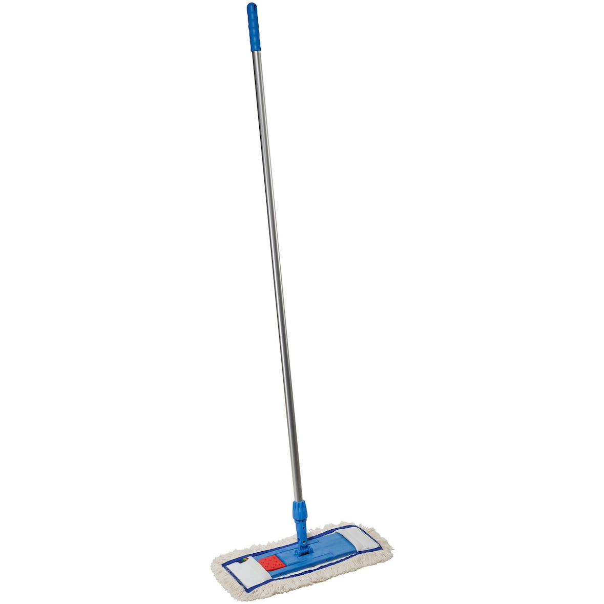 METRO Professional klassisches Wisch-Set mit Magnet, 3 teilig, Baumwolle / Polyester, 50 cm, für alle Bodenarten, weiss